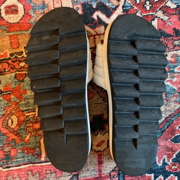 Cougar Prato Leather Slides Size 8 - Picture 3 of 12